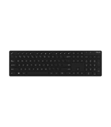 Asus W5000 Keyboard and Mouse Set Wireless Russian Black RF 2.4GHz