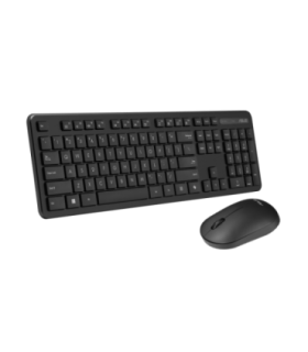 Asus CW100 Keyboard and Mouse Set Wireless Russian Black RF 2.4GHz