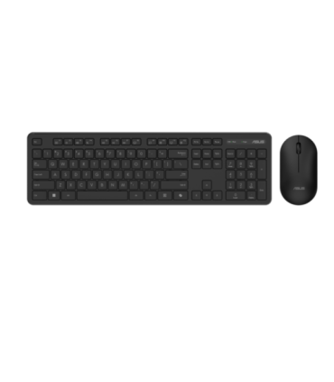 Asus CW100 Keyboard and Mouse Set Wireless Russian Black RF 2.4GHz