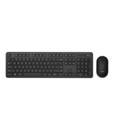 Asus CW100 Keyboard and Mouse Set Wireless Estonian Black RF 2.4GHz