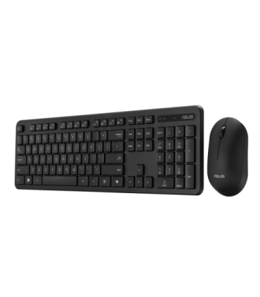 Asus CW100 Keyboard and Mouse Set Wireless Estonian Black RF 2.4GHz