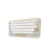 Asus Marshmallow KW100 Keyboard Wireless US International Oat Milk Bluetooth