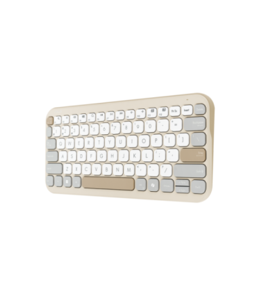 Asus Marshmallow KW100 Keyboard Wireless US International Oat Milk Bluetooth