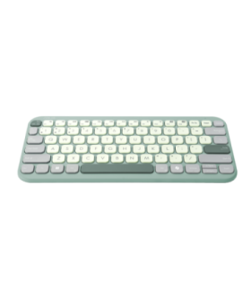 Asus Marshmallow KW100 Keyboard Wireless US International Green Tea Latte Bluetooth