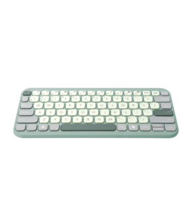 Asus Marshmallow KW100 Keyboard Wireless US International Green Tea Latte Bluetooth