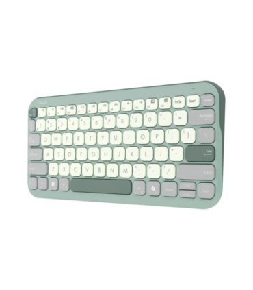 Asus Marshmallow KW100 Keyboard Wireless US International Green Tea Latte Bluetooth