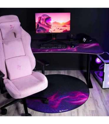 Arozzi ZONA Round Floor Pad - Purple Galaxy