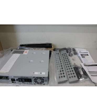 SALE OUT. APC Smart-UPS, Line Interactive, 1500VA, Rackmount 2U, 230V, 4x IEC C13 outlets, Network Card, AVR, LCD, Black