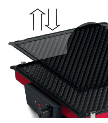 Bosch Grill TCG4104 Contact 2000 W Red