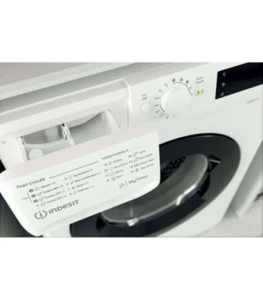 INDESIT Washing machine MTWE 71252 WK EE Energy efficiency class E Front loading Washing capacity 7 kg 1200