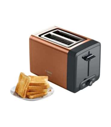 Bosch DesignLine Toaster TAT4P429 Power 970 W Number of slots 2 Housing material Stainless Steel |