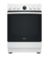 INDESIT Cooker IS67V8CHW/E Hob type Vitroceramic Oven type Electric White Width 60 cm Grilling Depth 60