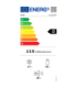 Bosch Refrigerator KUL22ADD0 Energy efficiency class D Built-under Larder Height 82 cm Fridge net capacity