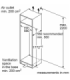 Bosch Refrigerator KIR81ADD0 Energy efficiency class D Built-in Larder Height 177.2 cm Fridge net capacity