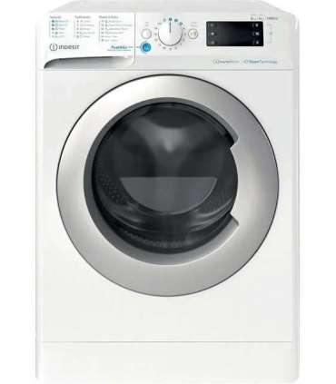 Freestanding fron-tload white washer dryer Indesit