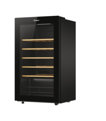 Candy Wine Cooler 438063 Energy efficiency class G Free standing Bottles capacity 34 Black