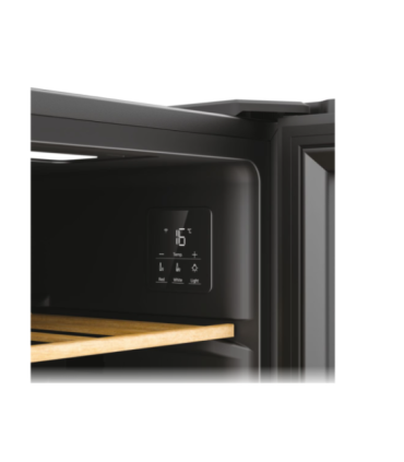 Candy Wine Cooler 438063 Energy efficiency class G Free standing Bottles capacity 34 Black