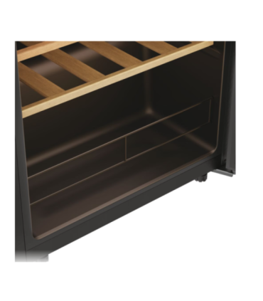 Candy Wine Cooler 438063 Energy efficiency class G Free standing Bottles capacity 34 Black