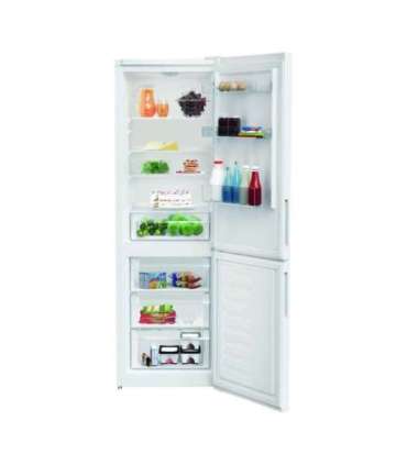 INDESIT Refrigerator INKS 1361 W4E1 Energy efficiency class E Free standing Combi Height 185.2 cm Fridge net