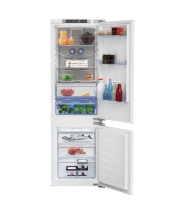 BEKO Refrigerator BCNA275E4FN Energy efficiency class E Built-in Combi Height 177.5 cm No Frost system |