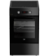 BEKO Cooker FSM59305BDT Hob type Induction Oven type Electric Black Width 50 cm Grilling Depth 60 cm 60