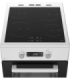 BEKO Cooker FSM59305WDT Hob type Induction Oven type Electric White Width 50 cm Grilling Depth 60 cm 60