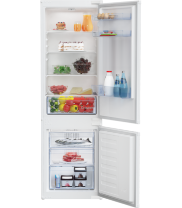 BEKO Refrigerator BCHA275K41SN Energy efficiency class E Built-in Combi Height 177.5 cm No Frost system |