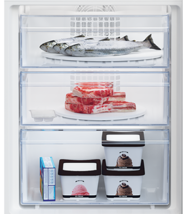 BEKO Refrigerator BCHA275K41SN Energy efficiency class E Built-in Combi Height 177.5 cm No Frost system |