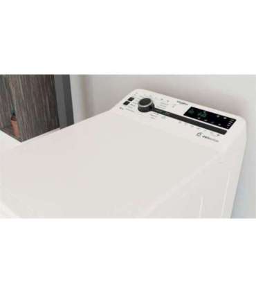 Whirlpool Washing Machine TDLRBX 6252BS EU Energy efficiency class B Top loading Washing capacity 6 kg 1200