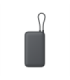 Xiaomi Power Bank 20000mAh (Integrated Cable), Dark Gray