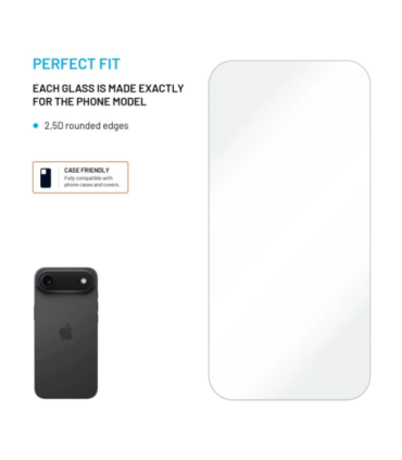 FIXED 2,5D Tempered Glass for Apple iPhone 17 Air, 2 pcs Fixed