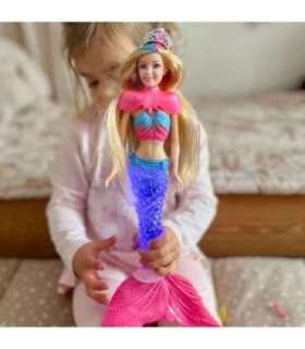 WOOPIE Lalka Syrenka Gina Magiczna Tęczowa z Akcesoriami
