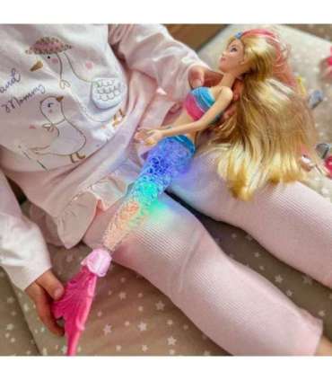 WOOPIE Lalka Syrenka Gina Magiczna Tęczowa z Akcesoriami