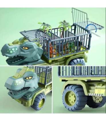 WOOPIE Ciężarówka Dinozaur Transporter Figurki