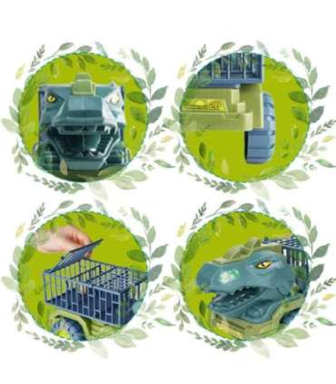 WOOPIE Ciężarówka Dinozaur Transporter Figurki