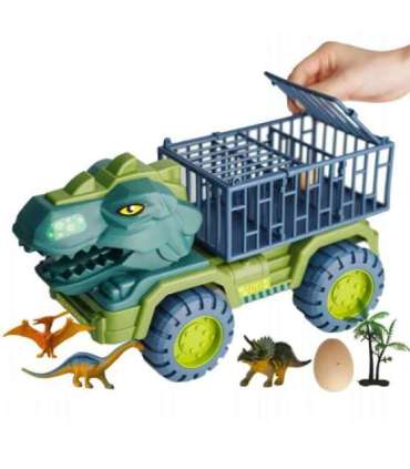 WOOPIE Ciężarówka Dinozaur Transporter Figurki