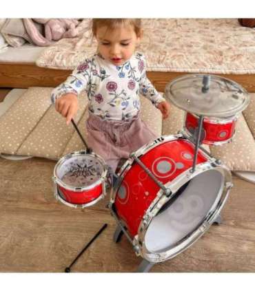 WOOPIE Zestaw Perkusyjny Edukacyjmy dla Dzieci Nauka Muzyki