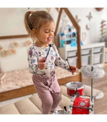 WOOPIE Zestaw Perkusyjny Edukacyjmy dla Dzieci Nauka Muzyki