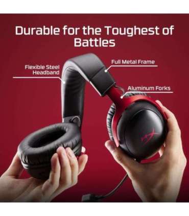 HEADSET HYPERX CLOUD III S WRL/WL BK GAM A59YZAA HYPERX