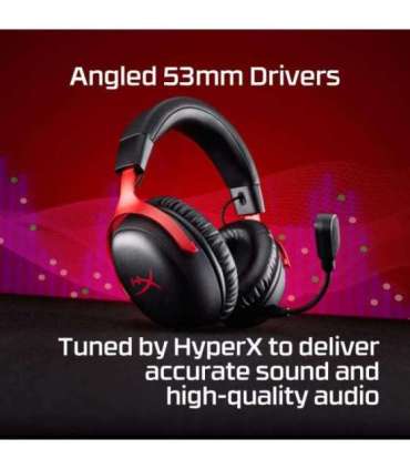 HEADSET HYPERX CLOUD III S WRL/WL BK GAM A59YZAA HYPERX