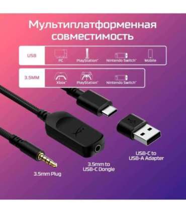 HEADSET HYPERX CLOUD III/BLACK 727A8AA HYPERX