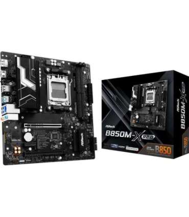 Mainboard|ASROCK|AMD B850|SAM5|Micro-ATX|Memory DDR5|Memory slots 2|B850M-XR2.0