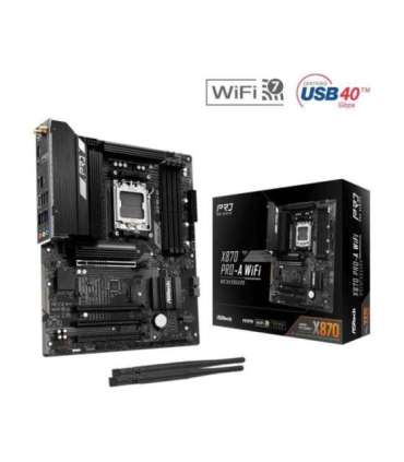Mainboard|ASROCK|AMD X870|SAM5|ATX|Memory DDR5|Memory slots 4|X870PRO-AWIFI