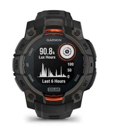 SMARTWATCH INSTINCT 3 SOLAR/BLACK/BLK 010-02934-00 GARMIN