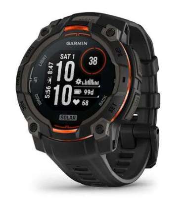 SMARTWATCH INSTINCT 3 SOLAR/BLACK/BLK 010-02934-00 GARMIN