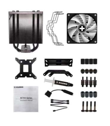CPU COOLER MULTI SOCKET/M704PRO.ARGB XC056 XILENCE