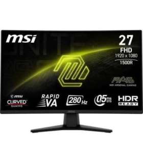 LCD Monitor|MSI|MAG 274CXF|27"|Gaming/Curved|Tilt|Matte|Panel VA|1920x1080|16:9|280 Hz|0.5 ms|Colour Black|MAG274CXF