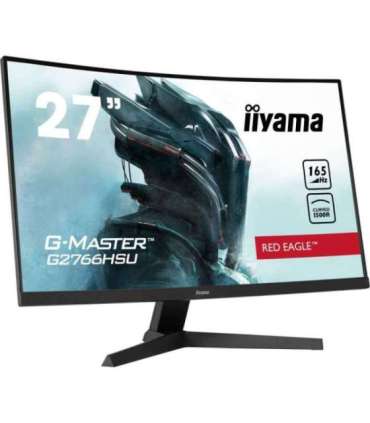 LCD Monitor|IIYAMA|G2766HSU-B1|27"|Gaming/Curved|Panel VA|1920x1080|16:9|165Hz|Matte|1 ms|Speakers|G2766HSU-B1