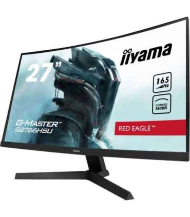 LCD Monitor|IIYAMA|G2766HSU-B1|27"|Gaming/Curved|Panel VA|1920x1080|16:9|165Hz|Matte|1 ms|Speakers|G2766HSU-B1