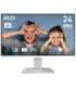 LCD Monitor|MSI|PRO MP2412W|23.8"|Business|Panel VA|1920x1080|16:9|100 Hz|1 ms|Colour White|PROMP2412W